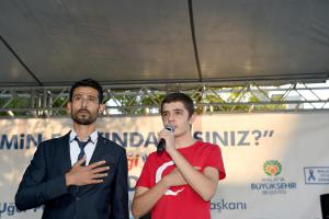 otizmli çocuklar gönüllerince eğlendi