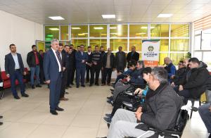 Üstat Hüsamettin Yıldırım Engelli Koordinasyon Merkezini Ziyaret Eden Başkan Polat Engellilerimizin Sosyal Hayata Adaptasyonlarında Merkezlerimiz Büyük Önem Taşımakta
